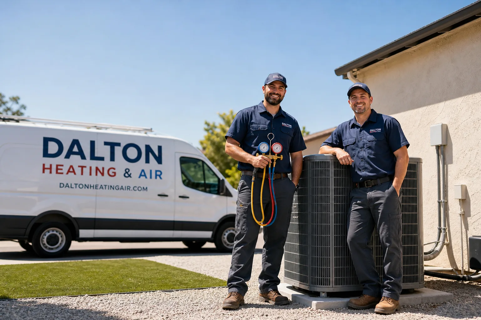 Dalton Heating & Air hvac team
